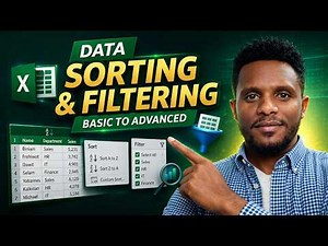 በቀላሉ Dataን Sort እና Filter በኤክሴል | How to Sort and Filter Data in Excel Easily