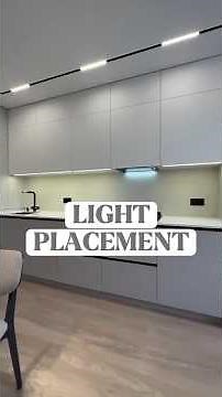 Light placement in kitchen #light #shorts