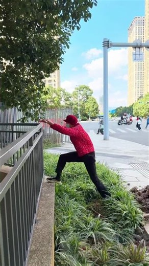 "Old Man Backflip Mode On 😎 #shortfeed