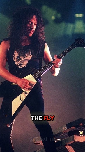 When Kirk Hammett Broke a String Mid-Solo... #musicedit #metal #metallica