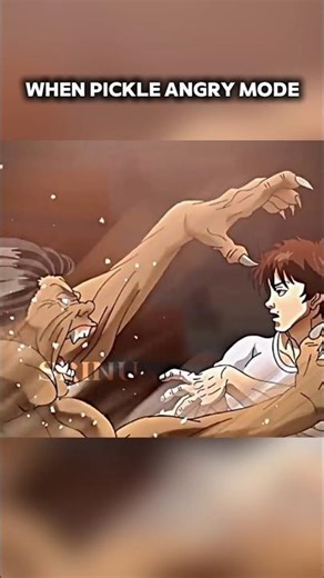 when pickle angry mode #baki #pickle
