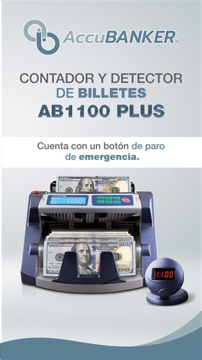Accubanker USA en Venezuela on Instagram: "Conoce más de nuestra AB1100 PLUS 💲😁 🔹El AB1100 PLUS tiene funciones de arranque automático y manual, así como nuestra función de 'parada de emergencia. 🔹El AB1100 PLUS puede detectar billetes sospechosos con sus sistemas de detección ULTRAVIOLETA y magnético integrados opcionales. Recuerda que puedes comprar en cómodas cuotas y sin intereses 💵 con CASHEA 🟡 Para más información contáctanos al 📲 04142742281 🚚📦CONTAMOS CON DELIVERY Y ENVÍOS GRATI