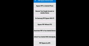 Download and run FRP Bypass Android Guide on PC & Mac (Emulator)
