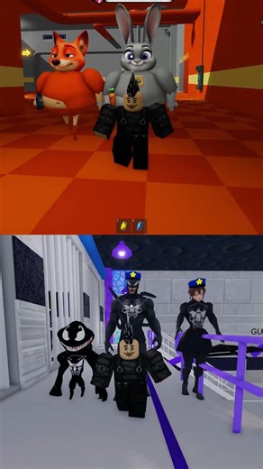 BlackSquad Family & Judy + Nick JUMPSCARE � Roblox
