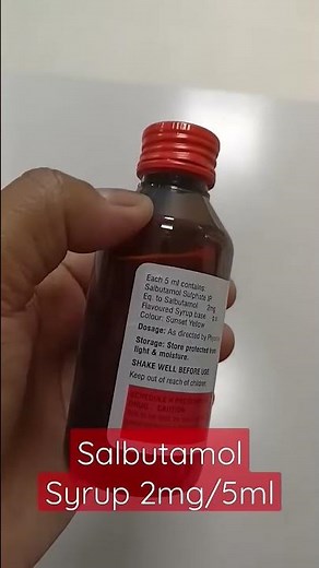 salbutamol sulphate syrup lP 2 mg/5 ml