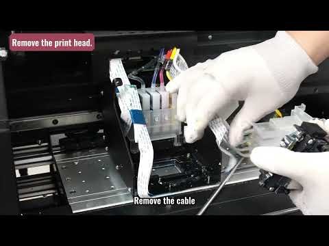 how to replace the printhead