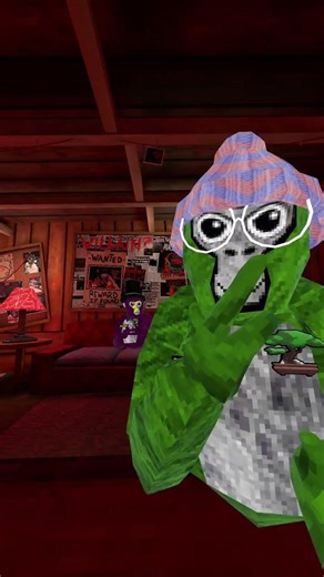 Dancing dog meme but in gorilla tag