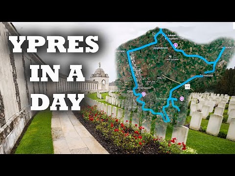 A Guide for Exploring The Ypres First World War Battlefields in A Day