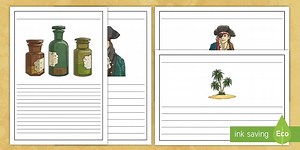 KS2 Pirate Writing Frames