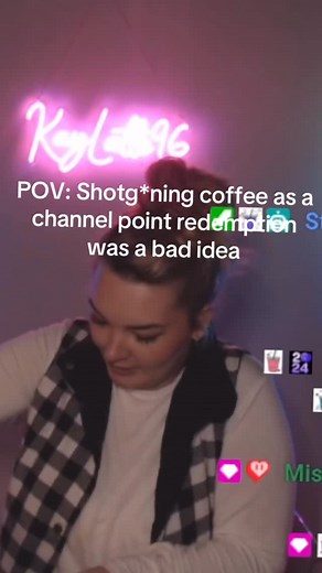 Welp, that didn’t go as planned 沈 #reels #funny #fail #twitchstreamer #channelpointredemption | KayLatte Kayla | Facebook