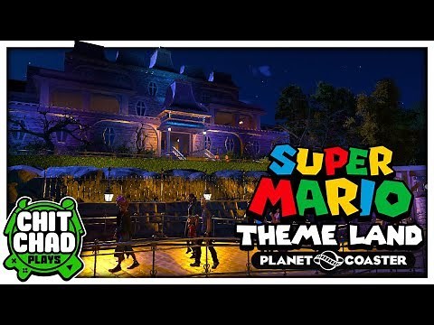 Luigi's Mansion | Super Mario Theme Park - Planet Coaster