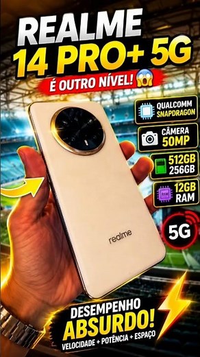 😱 THE NEW Realme 14 Pro+ 5G IS INSANE! 🔥 512GB, Snapdragon, and 50MP Camera!
