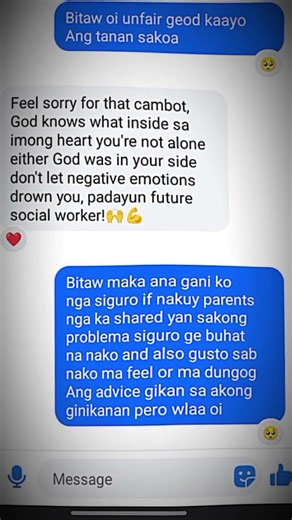 like us I need advice to because Im not a robot can't feel anything Im human have emotion, feelings😭