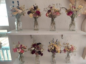 Rose Bouquets of Dried Flowers - Petite Dried Flower Arrangements, Dried Wedding Flowers, Small Bunches Dry Flowers, Small Bouquets - Etsy