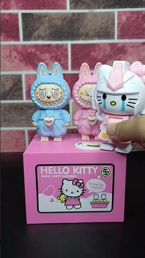 Super cute hello kitty & Labubu
