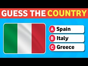 Can You Guess All 37 Countries by Their Flags? | Ultimate World Flag Quiz Challenge!