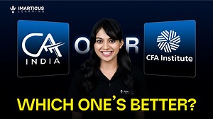 Confused between CA and CFA? In today’s video, we compare CA (Chartered Accountant) and CFA (Chartered Financial Analyst) across difficulty level, salary, job opportunities, and global recognition—so you can choose the right path for your finance career! Click the link to know more about the program: https://bit.ly/49DzN1b #CAvsCFA #FinanceCareers #CAIndia #CFAExam #AccountingCareers #ImarticusLearning | Imarticus Learning