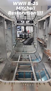 #warbirds #WWII #AircraftRestoration #bomber #warbird #b25mitchell #worldwartwo #aviation #501c3 #vintageaircraft #donate #newhudson #aviationmuseum #aviationlovers | Warbirds Of Glory Museum / B-25J Sandbar Mitchell Restoration