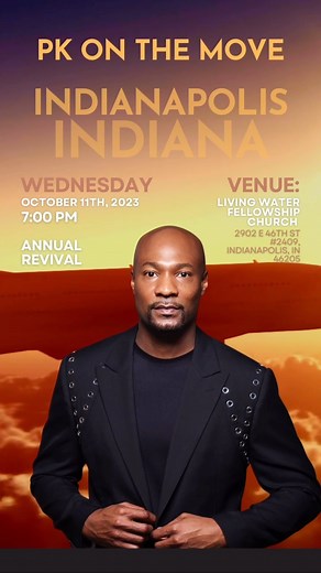 16K views · 375 reactions | ✈️ I’m on the move next week, and I can’t wait to see you in person! Join me in Indianapolis, Indiana Oct 11th @livingwaterfcindy for their Annual Revival with Pastors Steve and Kim Outlaw Chesapeake, Virginia Oct 13th for The PurposeHER Conference with @drkesh (Registration required at www.purposeher.com) #pkonthemove | Keion Henderson | Facebook