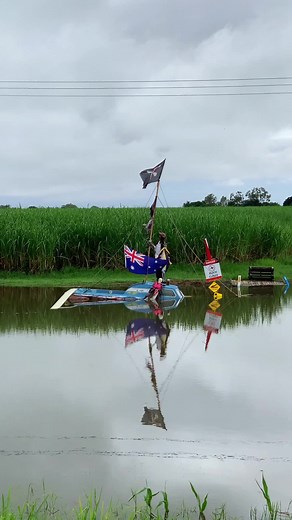 Exploring the Pirate Ship Ride in Cairns During Floods