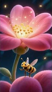 Children's Animated Short Story , Singing The Bee Song
