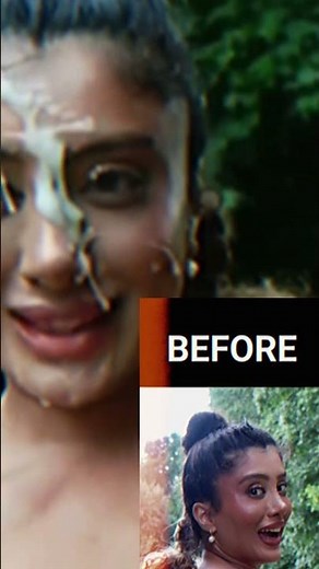 Marina Maya - Before and After makeup #shorts