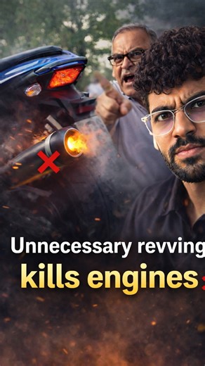 Manish Sharma 🇮🇳 | Off-road Enthusiast | Educationist on Instagram: "Loud revving power nahi hoti. Cold engine ko hurt karta hai, logon ko disturb karta hai. Revving cool lagta hai ya irresponsible? Sach bolna 👇[cold engine revving damage, motorcycle cold start revving, noise pollution motorcycles, superbike revving issue, responsible riding india, motorcycle engine wear, biker awareness india, revving bike effects, motorcycle public image, safe riding tips] #responsibleriding #motorcycleawar