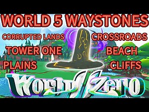 Roblox - World Zero - World 5 Waystones (Teleporters)