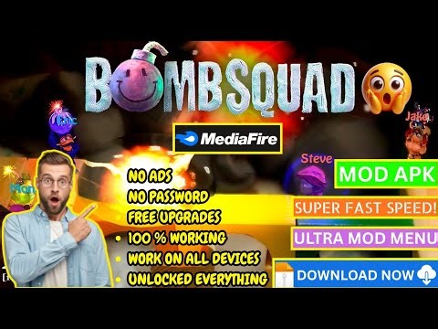 💣 BombSquad MOD APK 2025 | Unlimited Tickets + All Characters Unlocked