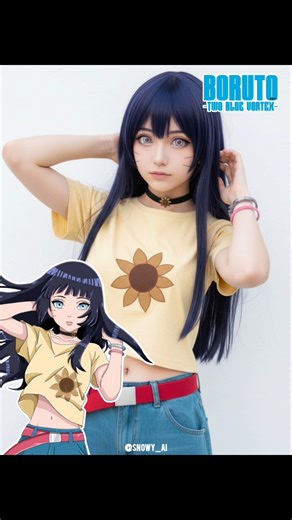 If BORUTO: TWO BLUE VORTEX Characters In Real Life made by #ai #anime #shorts