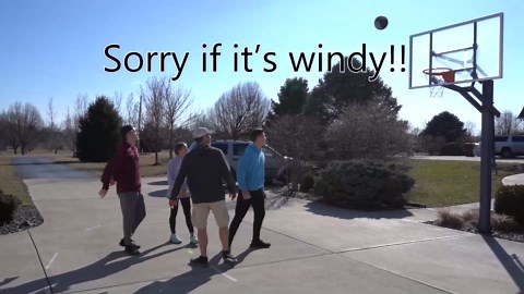 The ultimate family basketball showdown