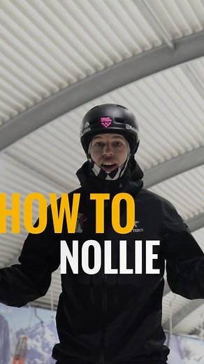 How to nollie🔥🤙🏼 #video #snowboarding #reizoko #dji #sneeuw #vlog #snow #nollie #shred | Reizoko Wear