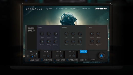 [模拟电影级音景工具] Sampleson SkyWaves v1.0.4 [WiN]