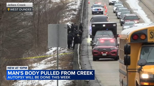 Body pulled from creek in West Dundee, police say