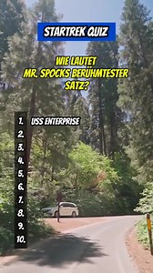 🚀 Welches Raumschiff und Captain? Star Trek Quiz! 🖖Teste dein Wissen über Star Trek mit diesem ultimativen Quiz! Kennst du das legendäre Raumschiff aus der Originalserie? Richtig, die USS Enterprise! Und was ist Mister Spocks unvergesslichster Satz? "Lebe lang und in Frieden." Erkennst du das Symbol der Sternenflottenoffiziere? Genau, ein Deltastern! Richtig geraten? Dann like das Video! Kennst du die Spezies mit dem kollektiven Bewusstsein? Die Borg! Folge für mehr Quizspaß! Und wer ist der C