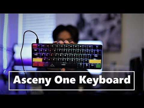 Asceny One 60% Mechanical Keyboard Review - Best 60% Keyboard Value?