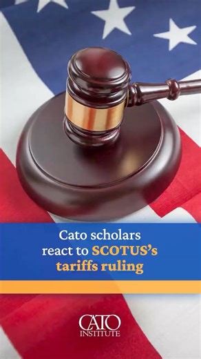 Cato scholars react to SCOTUS’s tariffs ruling #shorts