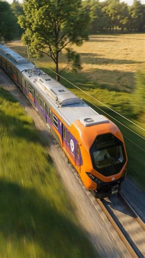 Trem bão e novo! 🚆👍 Já chegou por aqui o primeiro dos 24 novos trens do metrô de BH. Foram R$ 700 milhões investidos na renovação dos trens, que vão atender as linhas 1 e 2 do metrô, com mais conforto pro mineiro ir e vir. É assim que funciona quando o dinheiro para de bancar privilégio pra político e passa a ser investido em melhorias para a população. O trem tá de volta aos trilhos, prosperando e bonito demais da conta! 👉Agora compartilha esse vídeo pra que os mineiros saibam dessa novidade