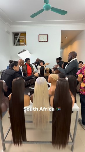 Clients from SA visit our factory Trusted raw hair hair factory base in Vietnam, we send Vietnam wigs to all Africa, US, UK, worldwide #rawvietnamesehair #luxurywig #vietnamwig #cheveuxvietnamiens #anbiwig #luxurybob | Mr Anbi