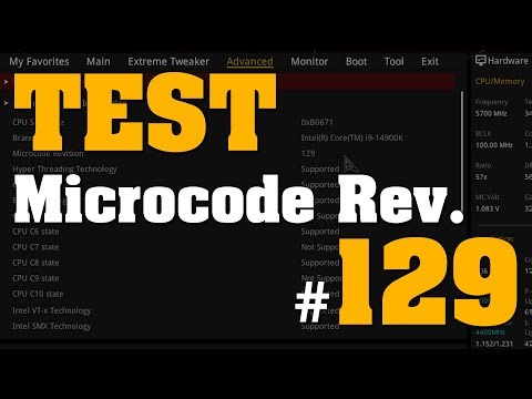 ทดสอบ Intel Microcode Rev 129 แก้ปัญหา CPU Crash