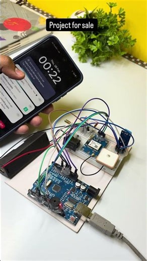 🚨 Smart Bike/Car Accident Alert Device (IoT Based) Gsm based