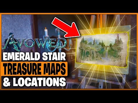 All Emerald Stair Treasure Maps and Treasure Locations in Avowed