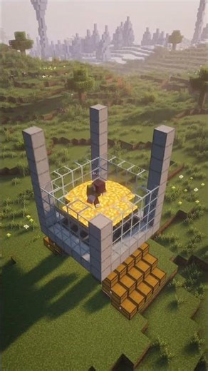 Minecraft | Iron farm Java 1.21+ #minecraft #minecraftbuilding #zeus