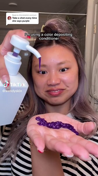 Color Depositing Conditioner for Reviving Faded Purple Hair: My Experience