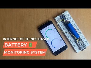 How to make IoT based battery monitoring system | Blynk IoT | PowerPedia