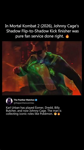 Johnny Cage Ended the Fight in the Most Badass Way Possible 🔥👊