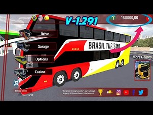 World Bus Driving Simulator V (1.291) Updated | unlimited money | all Bus Unlocked