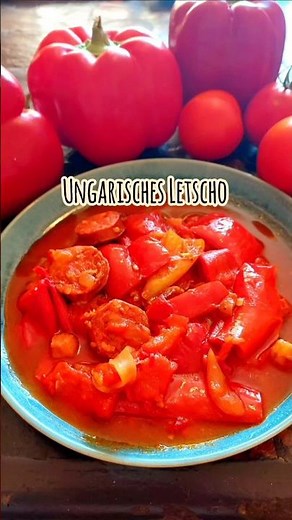 Ungarisches Letscho 🌶 Lecsó selber machen, ein Originalrezept.