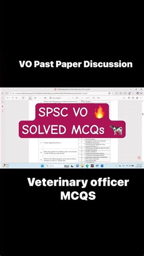 Most Repeated Animal Husbandry MCQs 🐄🔥 | SPSC Veterinary officer past paper solved