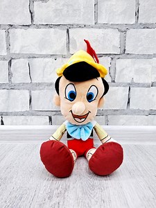 Stuffed Pinocchio Plush Toys Vintage Soft Toys 14.5" Pinocchio Plush Doll Collectible Toy Plush Doll Childrens Kids Toy - Etsy